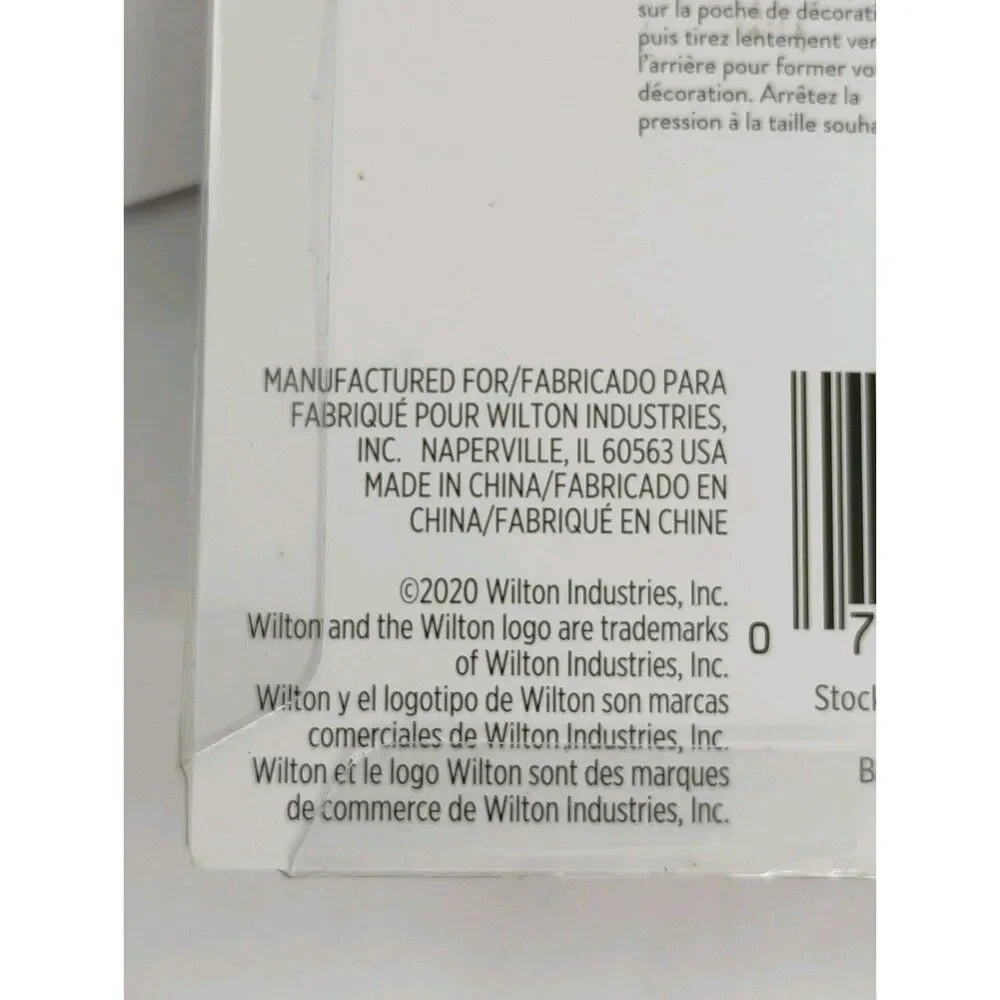 Wilton St. Honore Decorating Tip Stainless Steal NEW IN PKG
